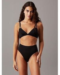 Calvin Klein - Triangel Bikinitop - Lyst