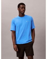 Calvin Klein - Performance Cotton Blend Gym T-Shirt - Lyst