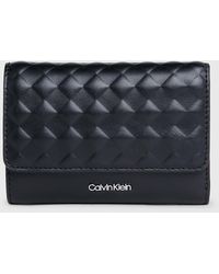 Calvin Klein - Petit portefeuille matelassé à 3 volets anti-RFID - Lyst