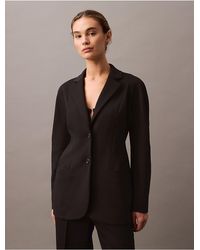 Calvin Klein - Smooth Dolman Classic Blazer - Lyst