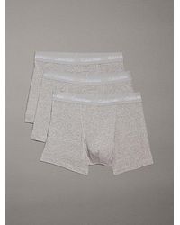 Calvin Klein - 3-pack Boxers - Cotton Stretch - Lyst