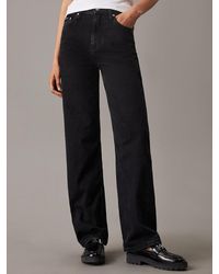 Calvin Klein - High Rise Loose Jeans - Lyst