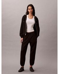 Calvin Klein - Jeans Cotton Terry Monogram Joggers - Lyst