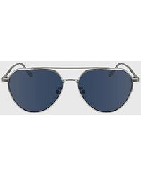 Calvin Klein - Aviator Sunglasses Ck24100S - Lyst