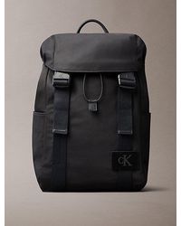 Calvin Klein - Canvas Backpack - Lyst