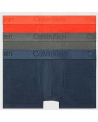 Calvin Klein - 3-pack Laag Uitgesneden Boxer - Ck Black - Lyst