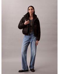 Calvin Klein - Monogram Down Puffer Jacket - Lyst
