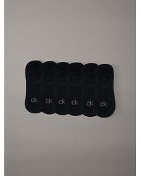 Calvin Klein - 6 Pack Anti-Slip Invisible Socks - Lyst