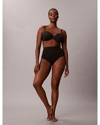 Calvin Klein - High Waisted Shapewear Briefs Stay Put Stretch - Lyst