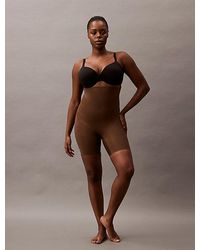 Calvin Klein - Shapewear Short Met Hoge Taille - Lyst