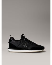 Calvin Klein - Signature Logo Runner Trainers - Lyst