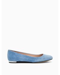 calvin klein brandy suede & leather stiletto