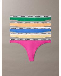 Calvin Klein - 5-Pack Strings - Lyst
