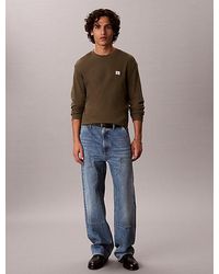 Calvin Klein - Jeans Long Sleeve Waffle T-Shirt - Lyst