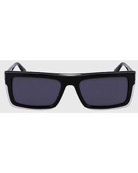 Calvin Klein - Jeans Rectangle Sunglasses Ckj23657S - Lyst