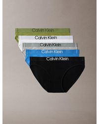 Calvin Klein - 5 Pack Bikini Briefs Maximum Cotton - Lyst
