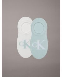 Calvin Klein - 2 Pack Invisible Socks - Lyst