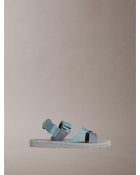 Calvin Klein - Adjustable Webbing Sandals - Lyst