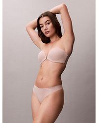 Calvin Klein - Strapless Push Up Bra Perfectly Fit Solution - Lyst