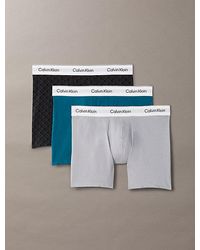 Calvin Klein - 3Er-Pack Lange Boxershorts - Lyst
