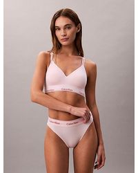 Calvin Klein - Leicht Gepolsterter Bralette - Lyst