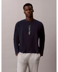 Calvin Klein - Performance Long Sleeve Gym T-Shirt - Lyst
