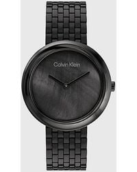 Calvin Klein - Twisted Bezel Bracelet Watch - Lyst