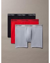 Calvin Klein - 3-Pack Boxers Lang - Lyst