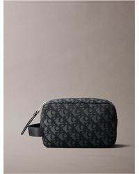 Calvin Klein - Allover Monogram Dopp Kit - Lyst