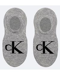 Calvin Klein - 2 Pack Soft Cotton Invisible Socks - Lyst
