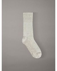 Calvin Klein - Jeans Soft Ribbed Home Socks - Lyst