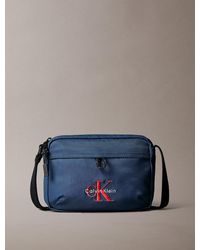 Calvin Klein - Bold Logo Nylon Camera Bag - Lyst