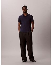 Calvin Klein - Slim Cotton Badge Polo Shirt - Lyst
