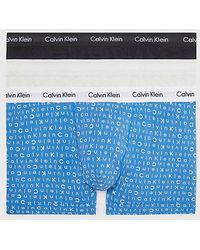 Calvin Klein - Pack de 3 b�xers de talla grande - Cotton Stretch - Lyst