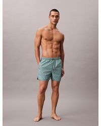 Calvin Klein - Solid Swim Shorts - Lyst