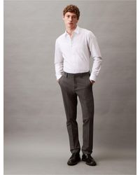 Calvin Klein - Solid Tech Slim Fit Button-down Shirt - Lyst