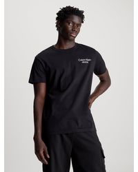 Calvin Klein - Graphic Back Print T-shirt - Lyst