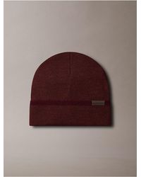 Calvin Klein - Birdseye Cuff Hat - Lyst