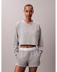Calvin Klein - Cotton Jersey Lounge Shorts - Lyst