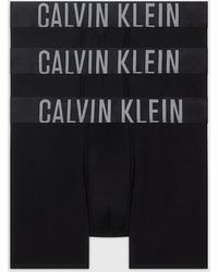 Calvin Klein - Lot de 3 boxers longs - Intense Power - Lyst