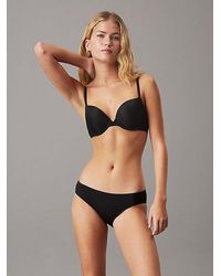 Calvin Klein - Push Up Bra Sheer Marquisette - Lyst