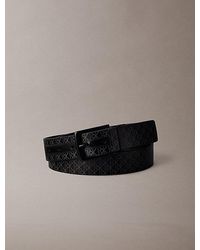 Calvin Klein - Reversible Logo Belt - Lyst