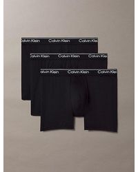 Calvin Klein - 3Er-Pack Lange Boxershorts - Lyst