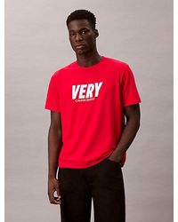 Calvin Klein - Jeans Very Graphic Relaxed T-Shirt - Lyst