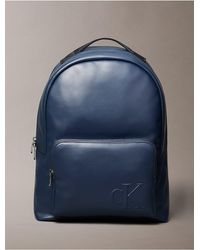 Calvin Klein - Embossed Monogram Backpack - Lyst