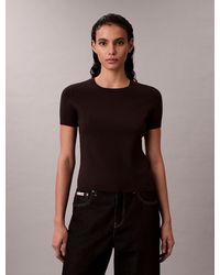 Calvin Klein - Half Milano Tee - Lyst