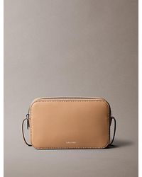 Calvin Klein - Foil Logo Crossbody Camera Bag - Lyst