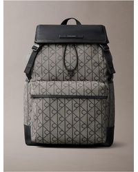 Calvin Klein - Water Repellent Logo Jacquard Backpack - Lyst
