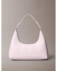 Calvin Klein - Convertible Foil Logo Shoulder Bag - Lyst