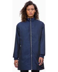 Calvin Klein Abrigo con relleno y cremallera - Azul